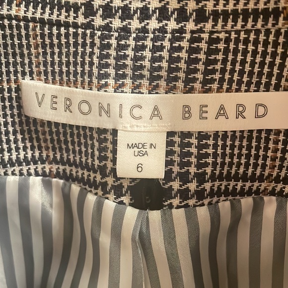 Veronica Beard BEXLEY DICKEY PLAID JACKET BLAZER  SZ 6 - Picture 8 of 8